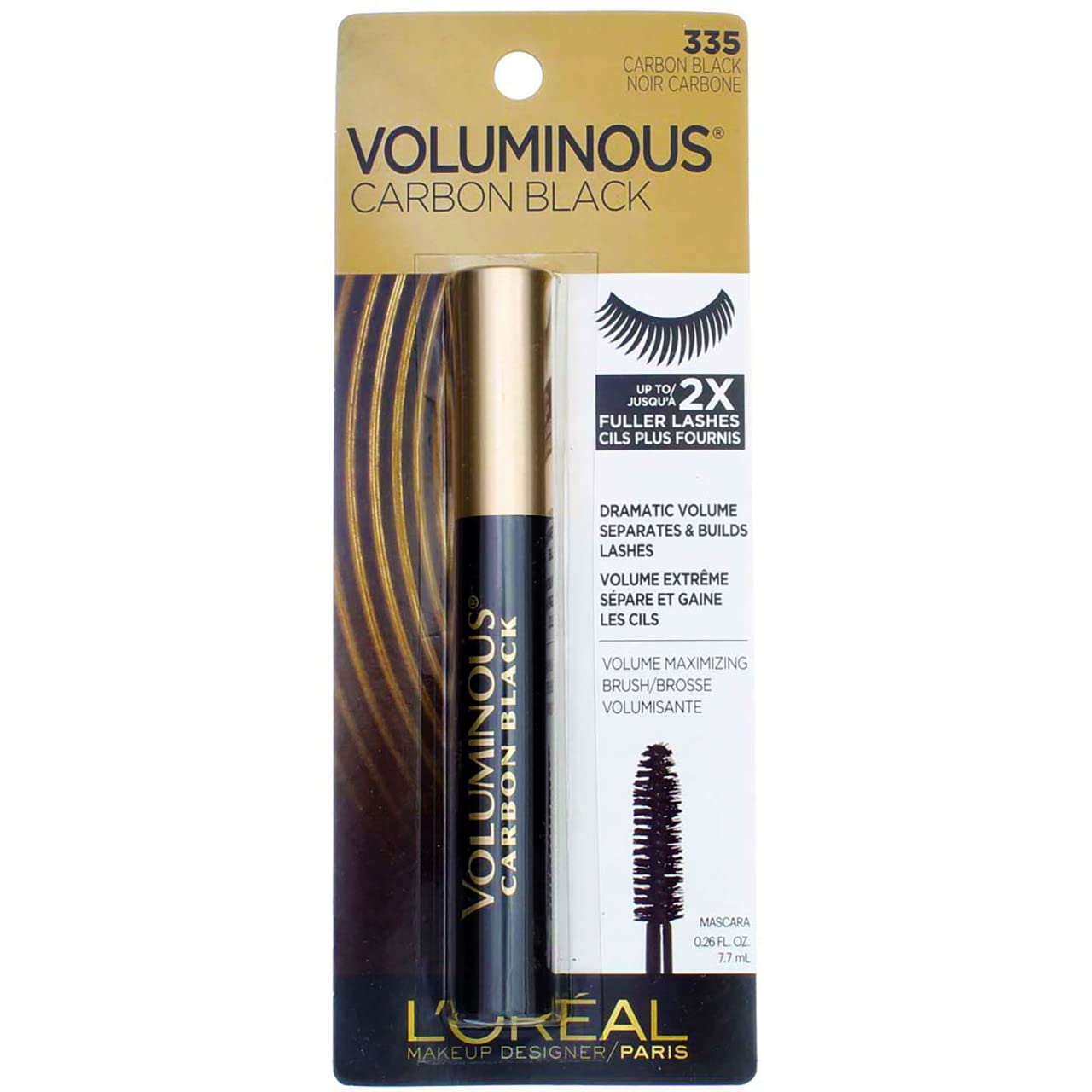 Lor Masc Vol Carb Black Size .28z Beauty & Personal Care L'ORÉAL