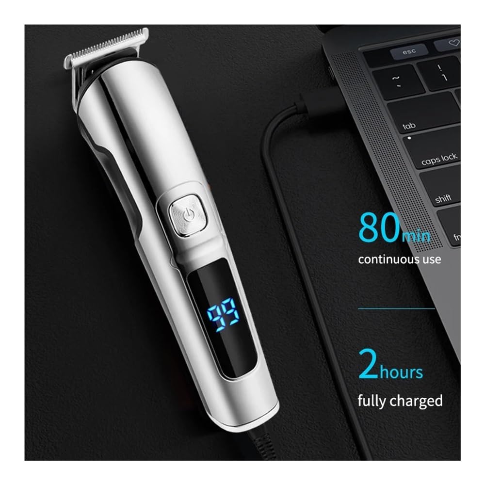 EWKYLSEM Men Hair Trimmer Set Face Body Beard Clipper Waterproof Electric Cutting Machine Grooming Kit Haircut Beauty and Personal Care EWKYLSEM