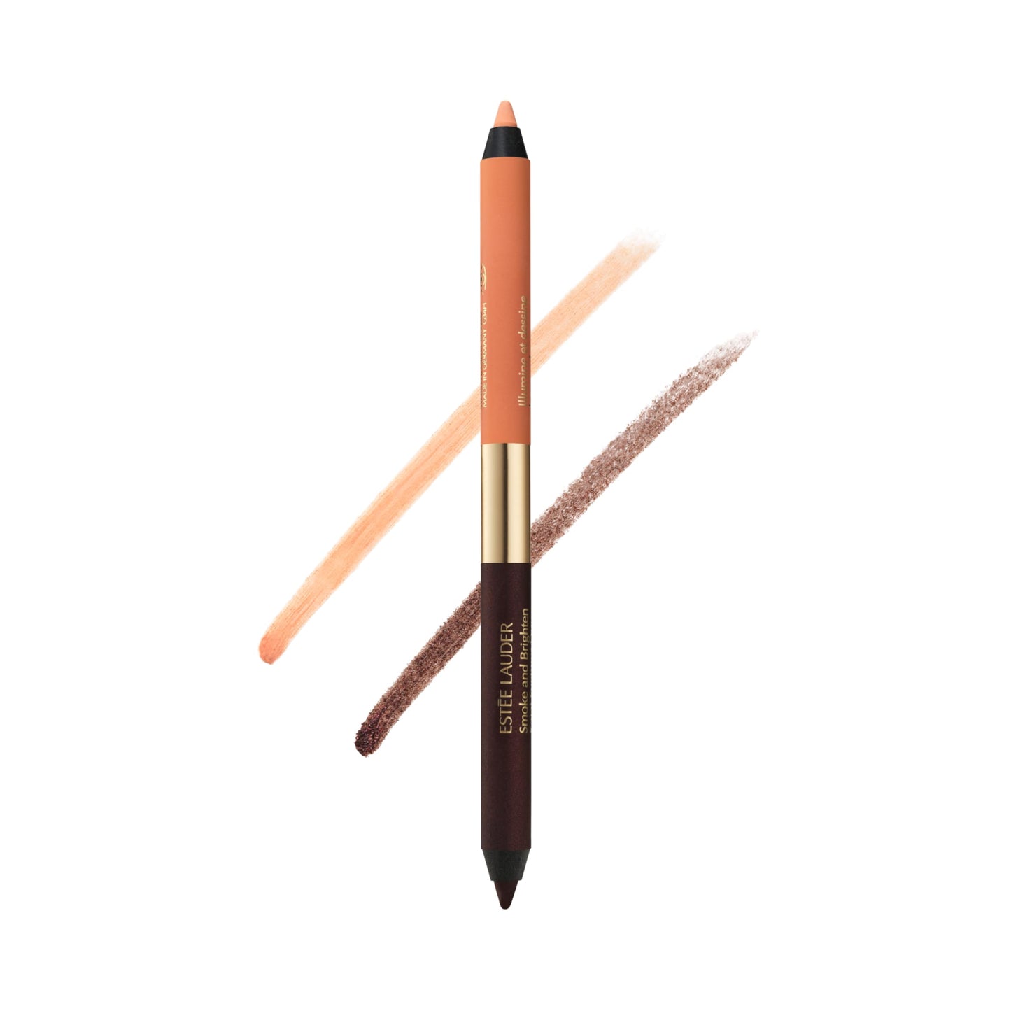 Estée Lauder Smoke and Brighten Long-Lasting Waterproof Kajal Eyeliner Pencil Duo, 0.03 Ounce, Bordeaux/Ivory Beauty & Personal Care Estée Lauder