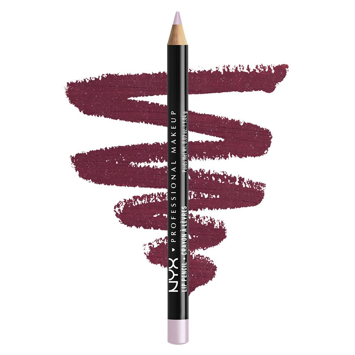 NYX PROFESSIONAL MAKEUP Slim Lip Pencil, Long-Lasting Creamy Lip Liner, Currant, 0.04 oz Beauty & Personal Care NYX PROFESSIONAL MAKEUP