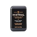 Mistral Black Amber Luxury Bar Soap for Men | Men’s Natural Soap Bar | Paraben, Phthalats Free | Moisturizing & Triple-Milled Natural Soap for Men Beauty & Personal Care Mistral