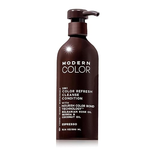 Modern Color 3-in-1 Hair Color Refresh, Cleanse & Condition - 100% Vegan, Cruelty Free, Sustainably Packaged, Non-Toxic, Certified Clean Beauty Beauty & Personal Care Modern Color