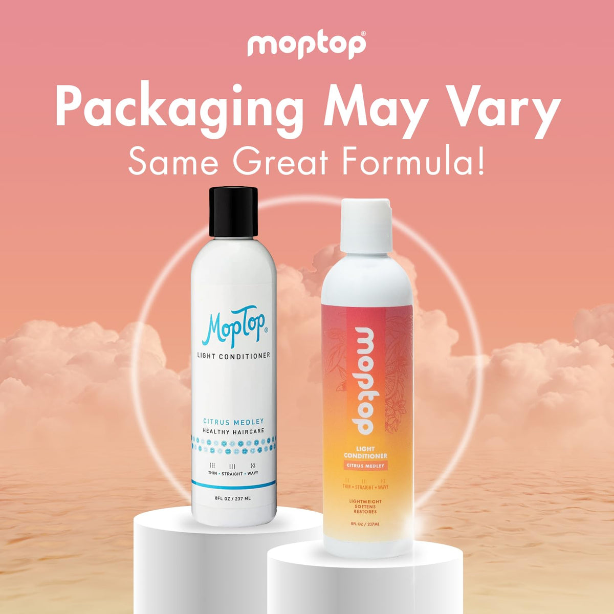 MopTop Light Conditioner - Lightweight Hair Moisturizer to Enhance Moisture & Reduce Frizz, Sulfate & Paraben Free Hair Care for All Hair Types Beauty & Personal Care MopTop
