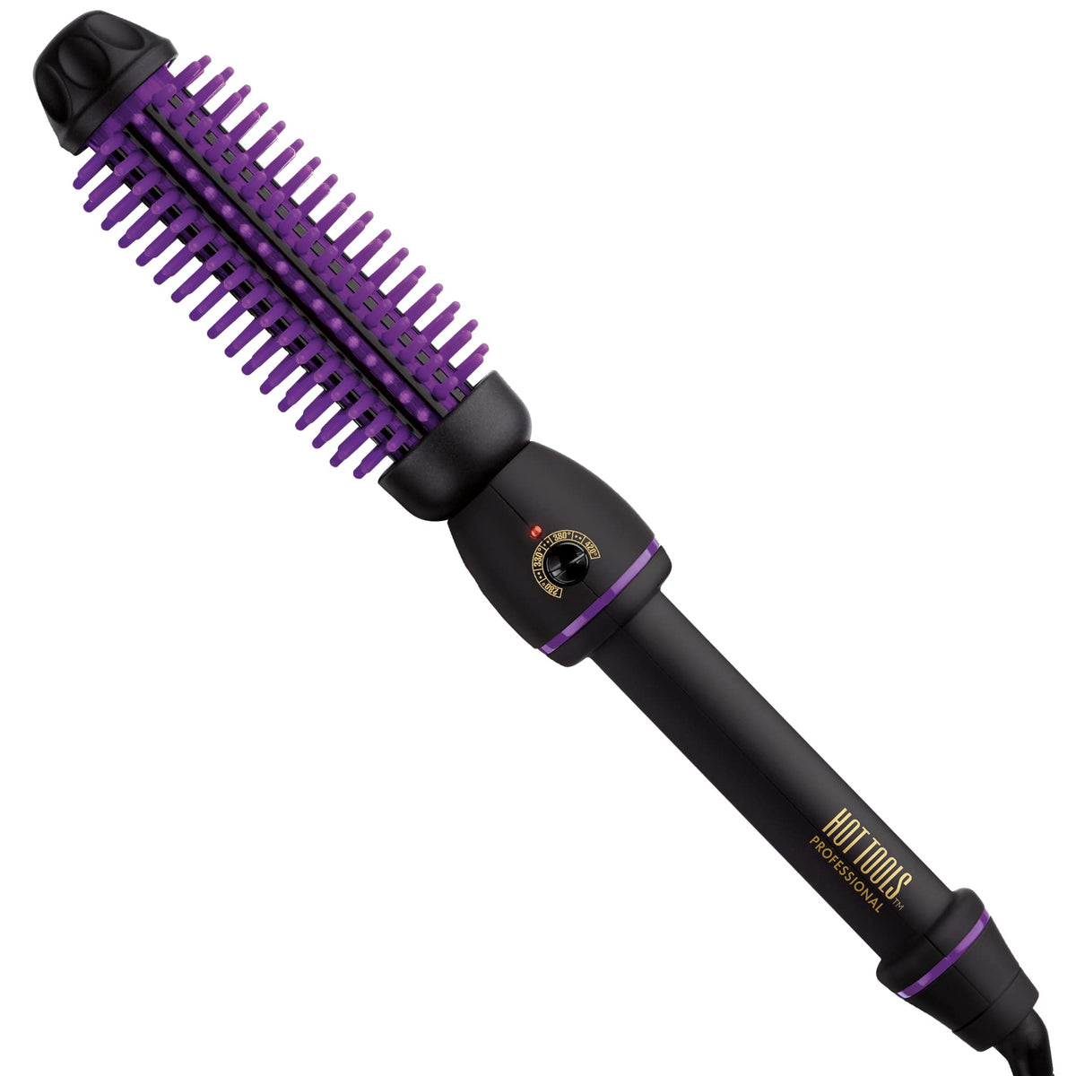 Hot Tools Pro Artist Heated Silicone Bristle Brush Styler | Helps create Volume and Fullness (1 in), 1146 Beauty & Personal Care HOT TOOLS