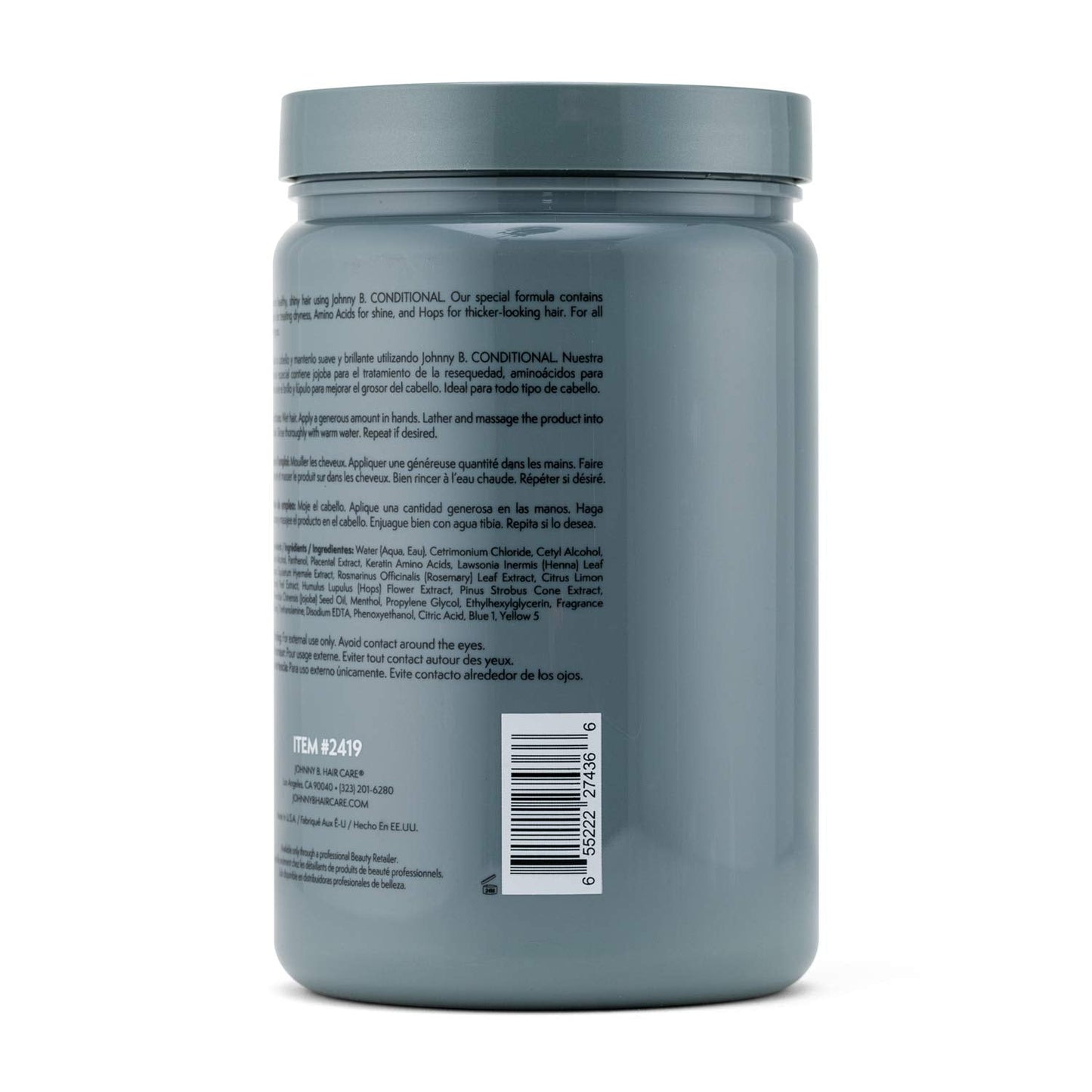 JOHNNY B. Conditional Conditioner 32 oz. Beauty & Personal Care JOHNNY B.