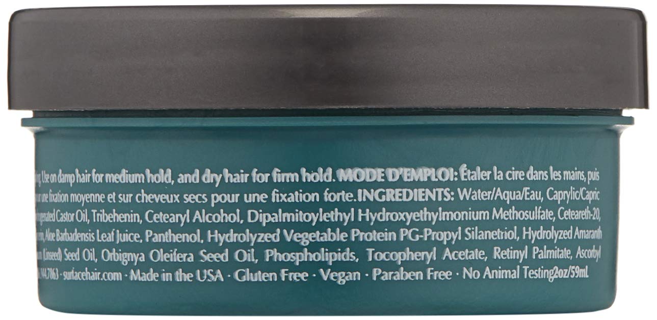 Surface Hair Shift Shaping Wax, Vegan And Sulfate Free Shaping And Sculpting With Light Hold And Finish, 2 Oz. Beauty & Personal Care SURFACE