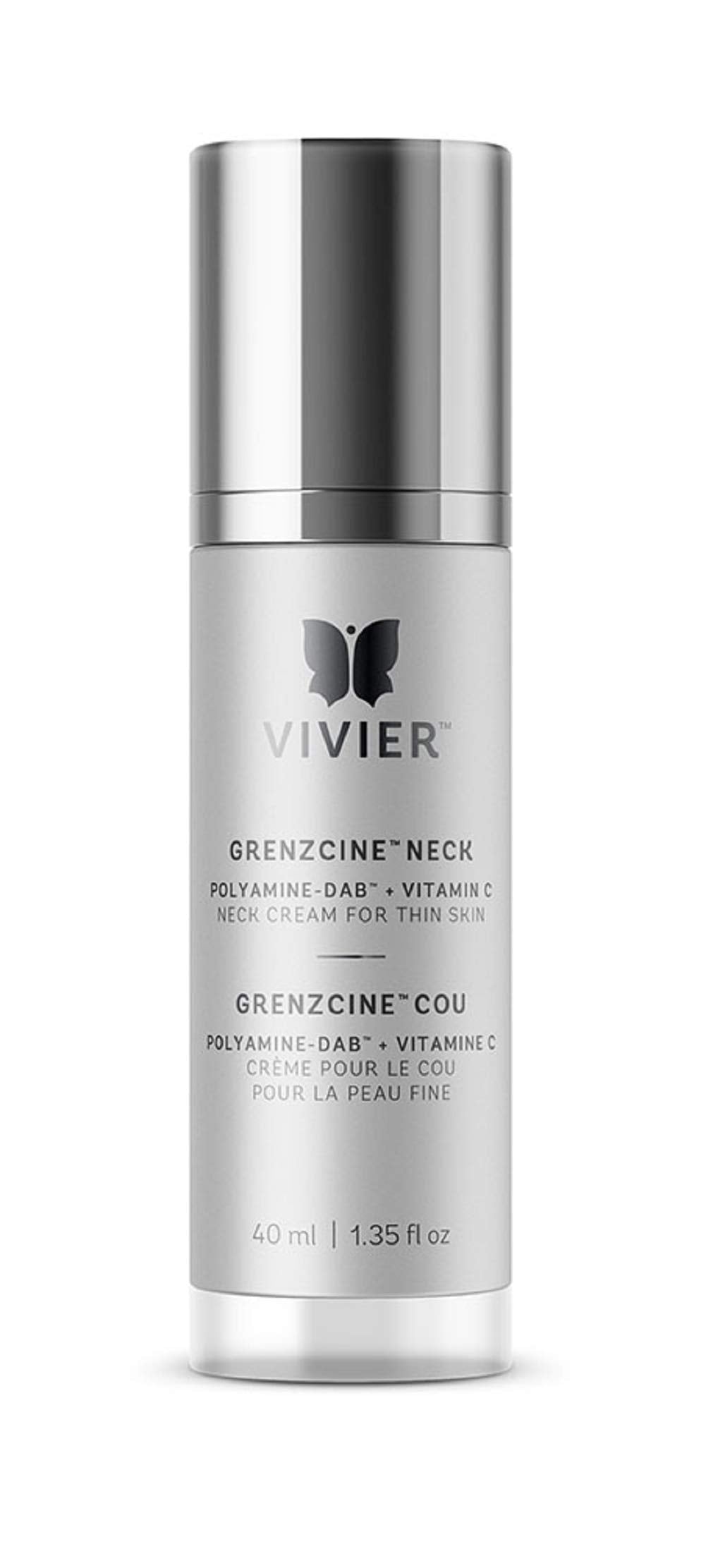 Vivierskin GrenzCine Neck - Anti-Aging Neck and Décolleté Treatment; Thickening, Brightening, Moisturizing and Firming Treatment Beauty & Personal Care Vivierskin