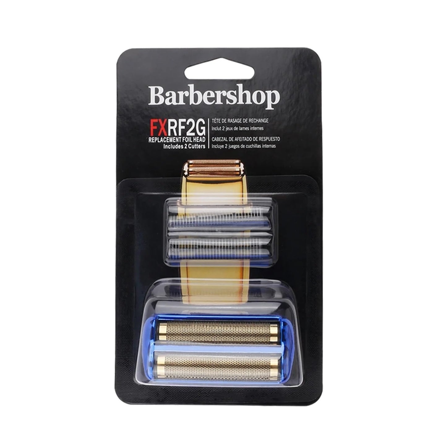 KMRLDGUQ FXRF2 Professional Barber Shaver Double Replacement Foil and Blade Set?Compatible for Babyliss?Cordless Foil Shaver FXFS2(Blue) Beauty and Personal Care KMRLDGUQ