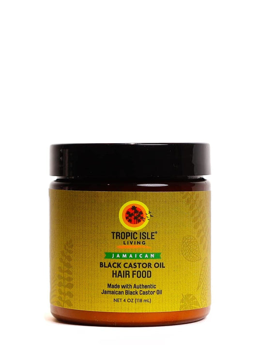 All Natural Black Castor Oil Hair Food | moisturize, thicken, strengthen & increase hair growth | Traditional Handmade Jamaican Black Castor Oil Beauty & Personal Care Tropic Isle Living