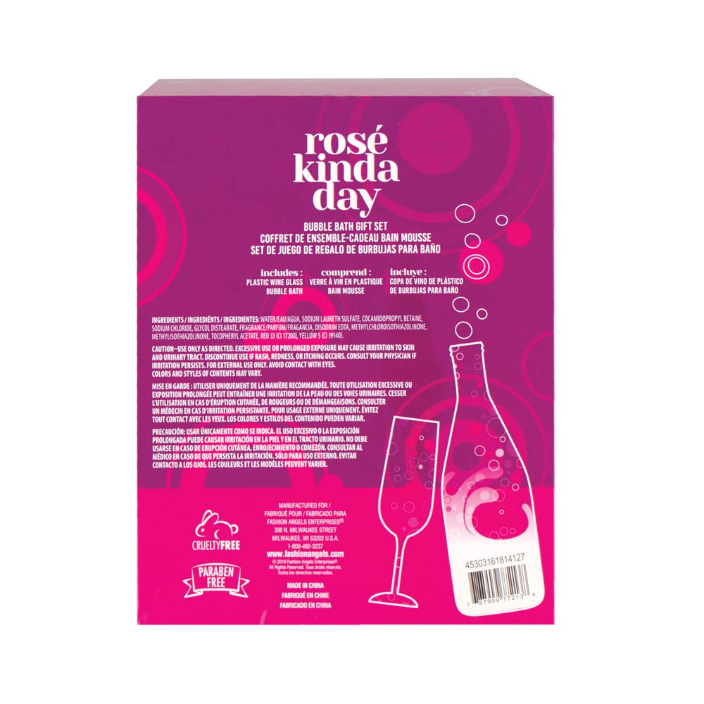 Rosé Peach Bubble Bath Gift Set Beauty and Personal Care Fashion Angels
