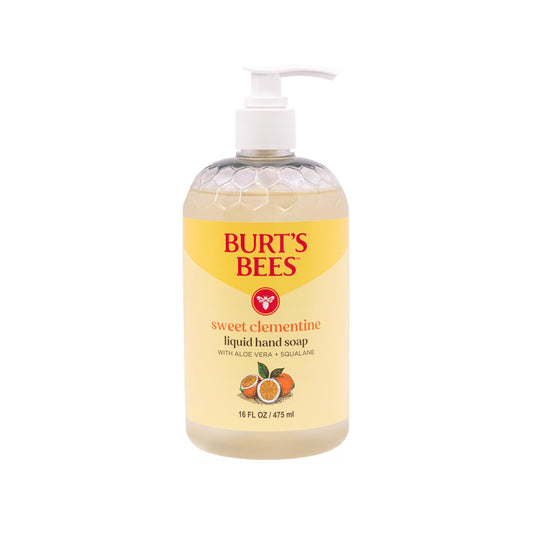 Burt's Bees Moisturizing Liquid Natural Hand Soap, Sweet Clementine Scent