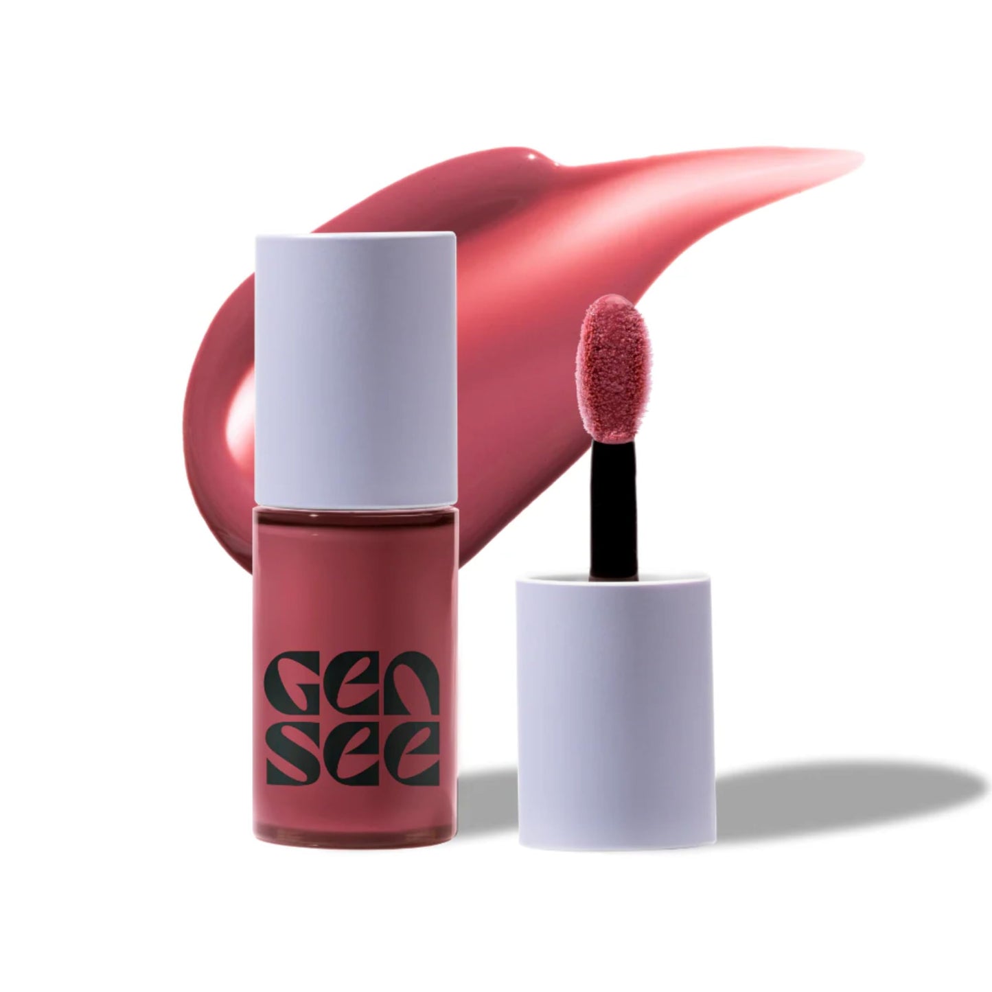 GEN SEE Seriously Jelly 24H Hydrating Lip Color, Staycation - High Shine Sheer Cushion Gloss Tint with Hyaluronic Complex, Vegan Cruelty-Free, Made in Beauty & Personal Care GEN SEE