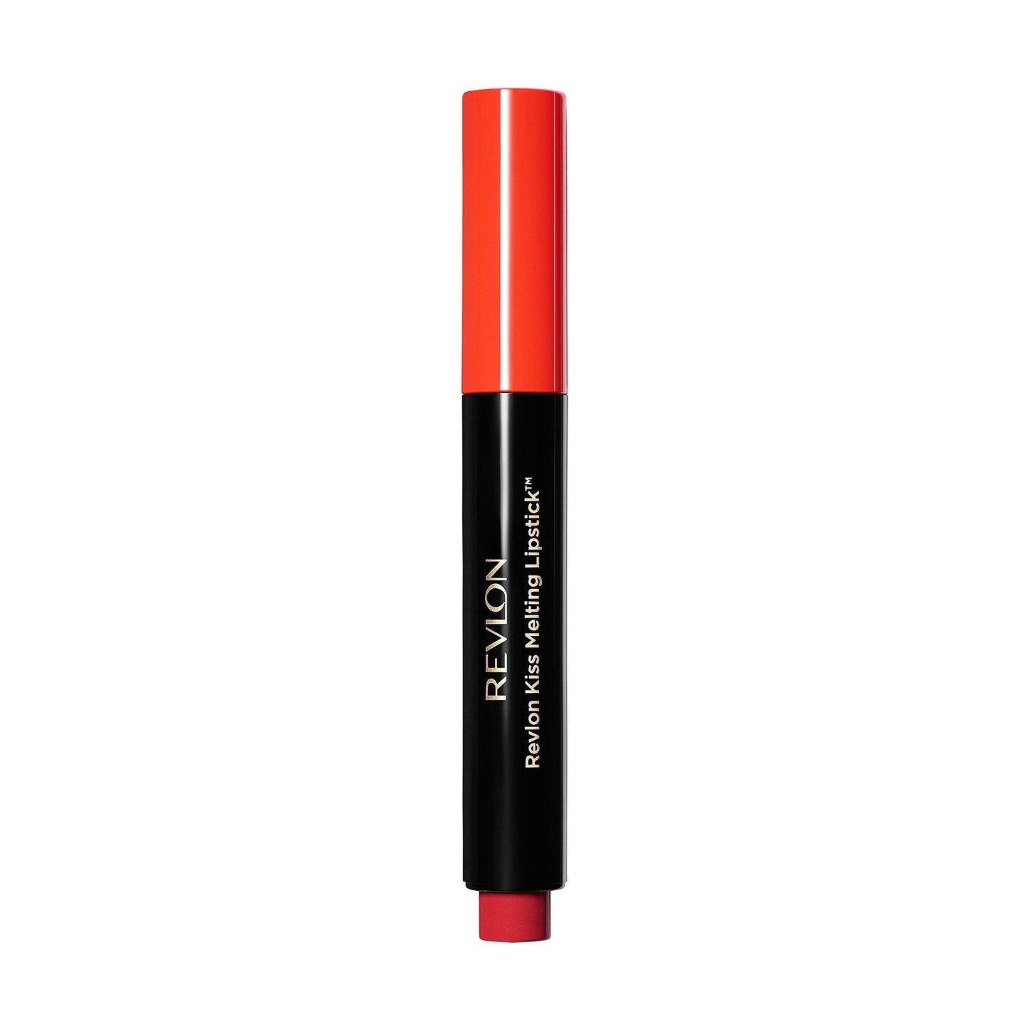 Revlon x WW84 Wonder Woman Kiss Melting Shine Lipstick, Moisturizing Non-Sticky Lipcolor with Coconut Oil and Shea Butter, in Red, 001 Courageous Beauty & Personal Care REVLON