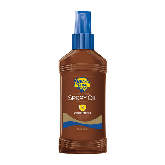 Banana Boat Deep Tanning Spray SPF 4, 8 Ounces Each, (Value Pack of 9) Beauty & Personal Care Banana Boat