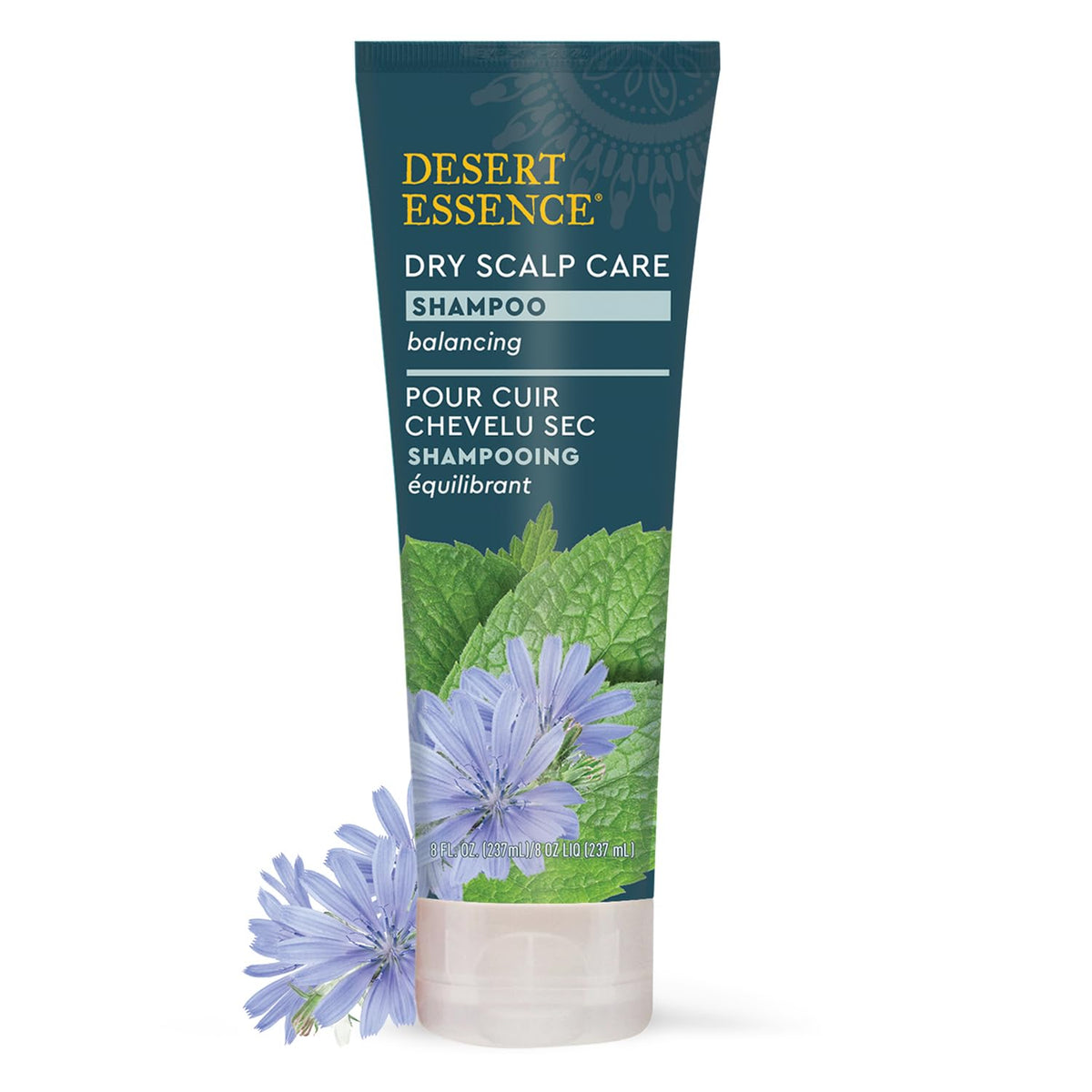 Desert Essence Dry Scalp Care Shampoo with Tea Tree & Manuka Oil, 8 Oz
