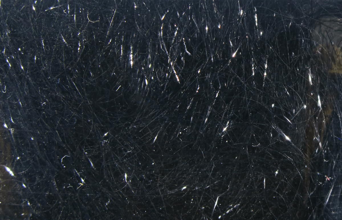 Hareline Fly Tying Ripple Ice Hair 4 inch #11 Black Beauty & Personal Care Hareline
