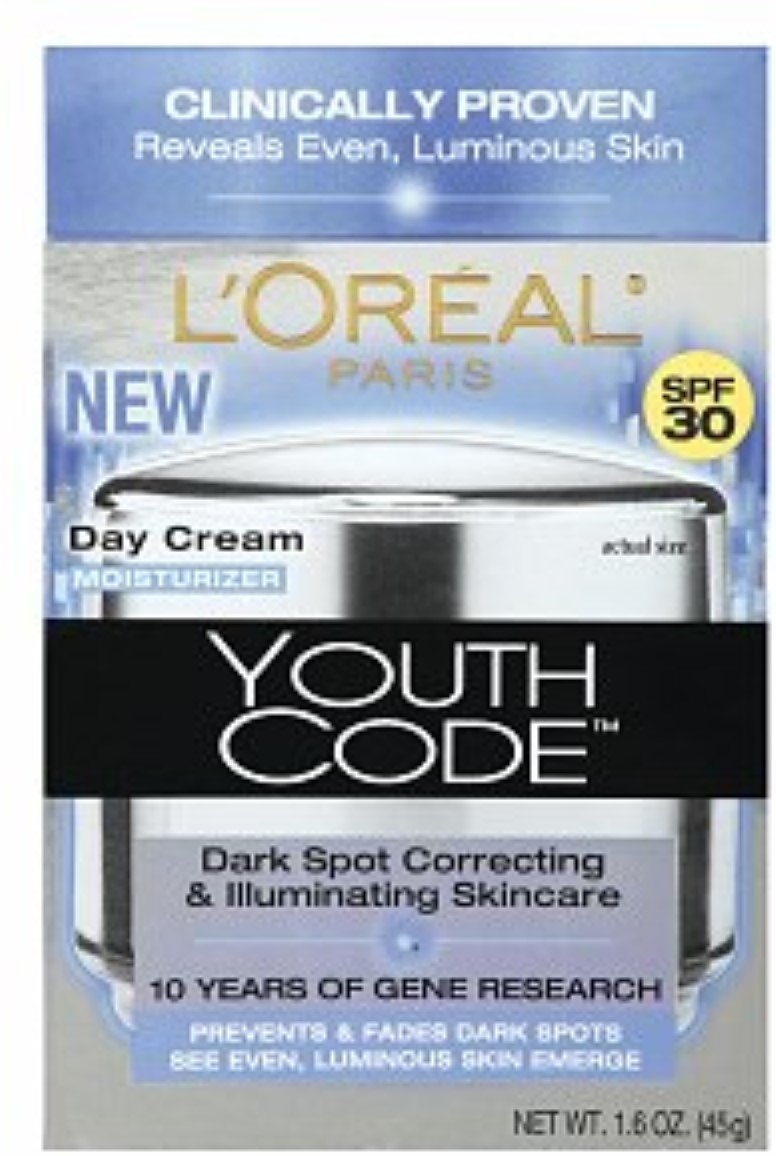 L'Oreal Paris Youth Code Dark Spot Correcting & Illuminating Skincare Day Cream Moisturizer (Pack of 2) Beauty & Personal Care L'Oreal Paris