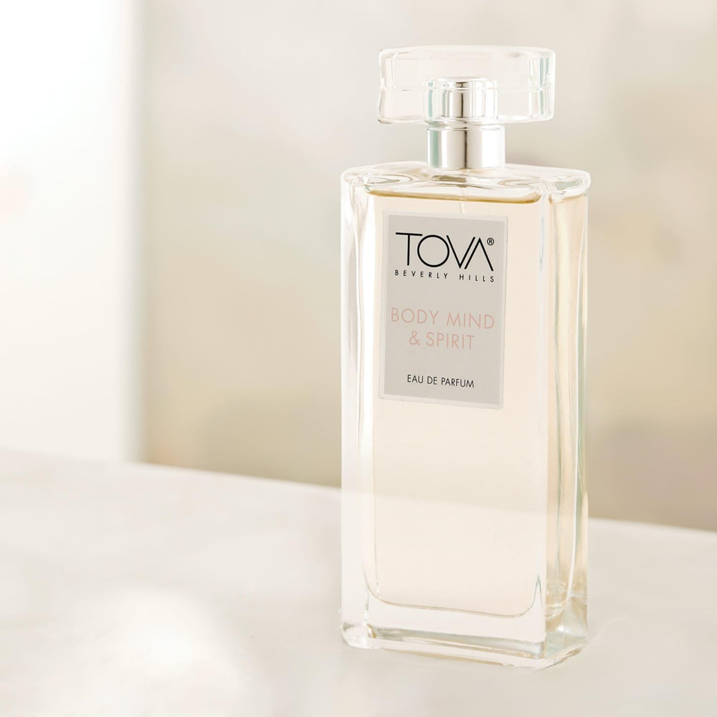 Tova Body, Mind & Spirit Eau de Parfum - Peaches & Cream Scent for Women - Osmanthus Rose Apricot - USA-Made & Cruelty-Free - 3.4 fl oz Beauty & Personal Care Tova