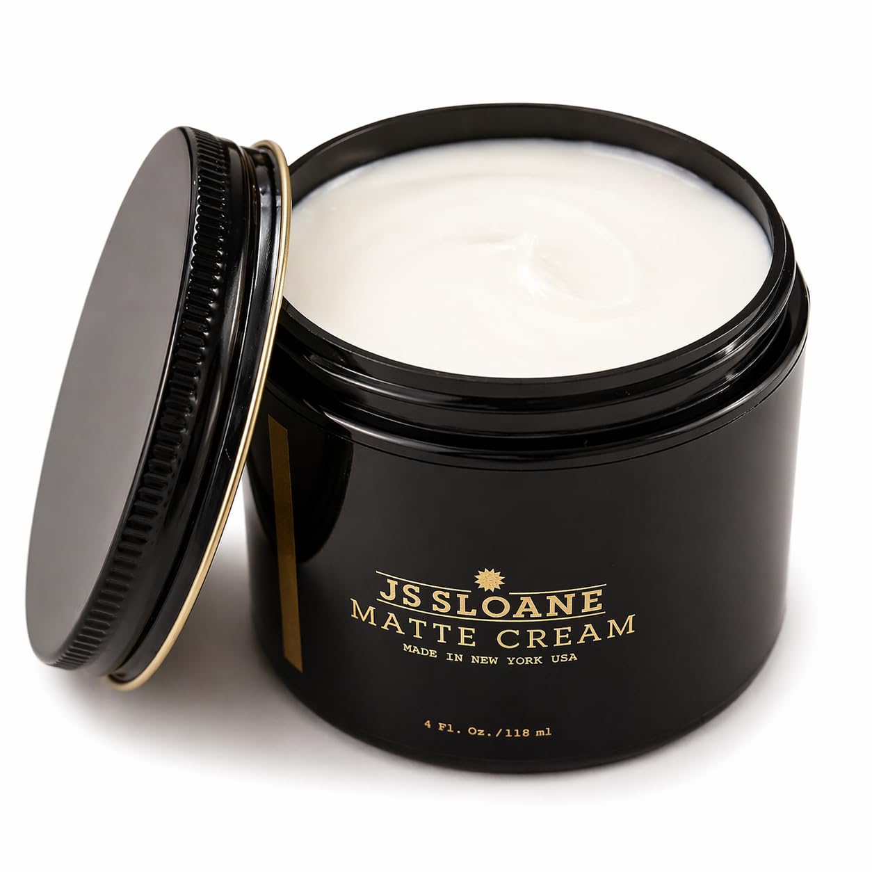 JS Sloane Matte Cream for Men - Water-Soluble Hair Styling Cream, Natural Matte Finish, Light to Medium Hold, Texturizing Grooming Product Beauty & Personal Care JS Sloane