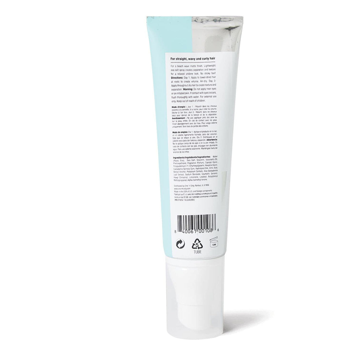 one 'n only Zero Fuss Wave Spray, Lightweight, Creates Separation and Texture with No Sticky Feel, Matte Finish, Non-Drying Designed to Create Volume Beauty & Personal Care One 'N Only