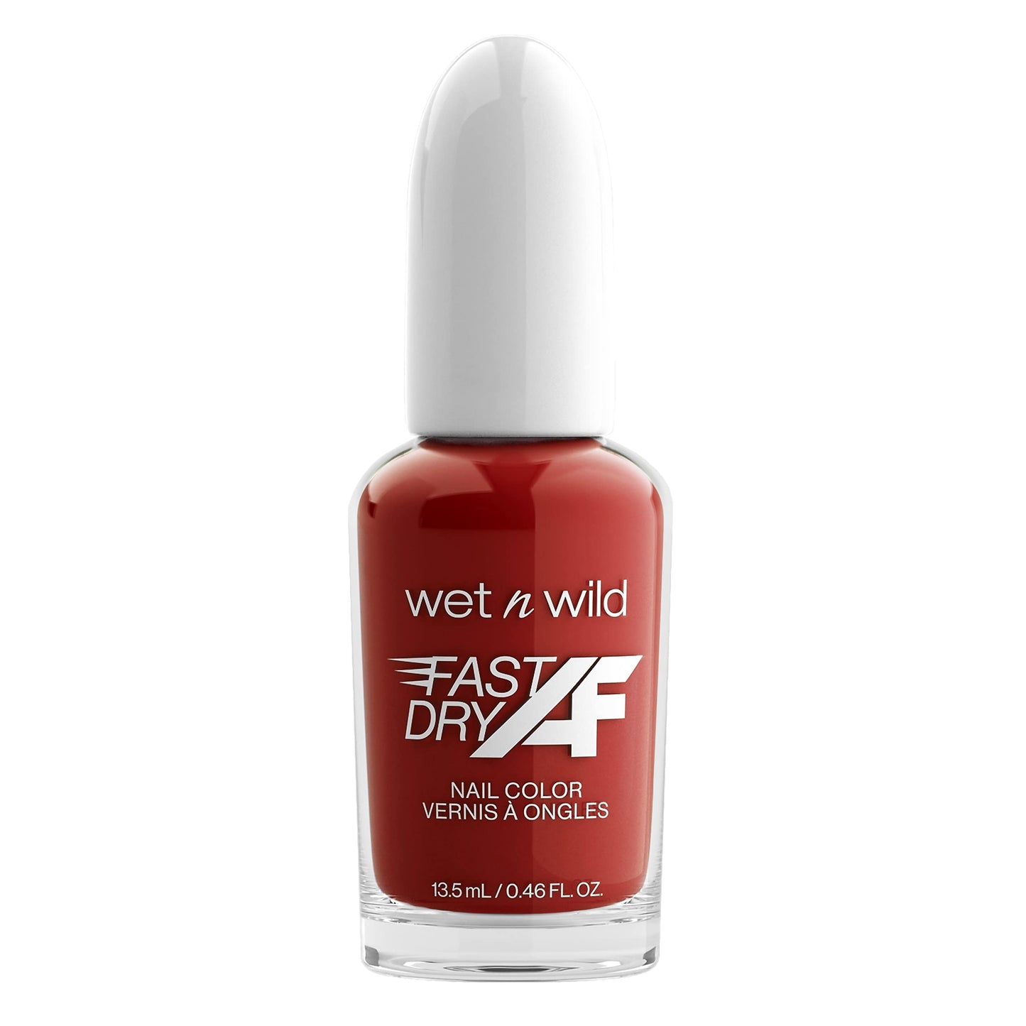 wet n wild Fast Dry AF Nail Polish, Quick 40 Second Dry Time, Long Lasting High-Shine - Red Light District Beauty & Personal Care wet n wild