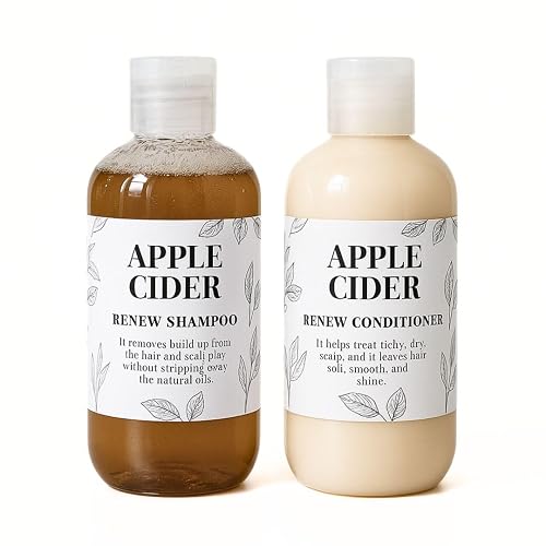 Nature Skin Shop Apple Cider Vinegar Shampoo and Conditioner Set Beauty & Personal Care Nature Skin Shop