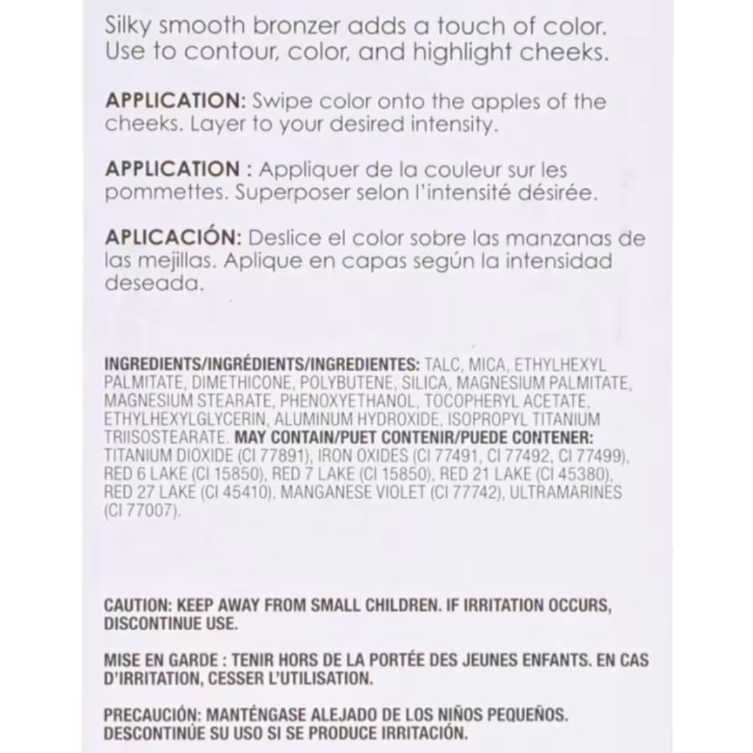 L.A Colors Powder Bronzer with Applicator, C62243 baked, 0.13 Oz Beauty & Personal Care L.A. COLORS