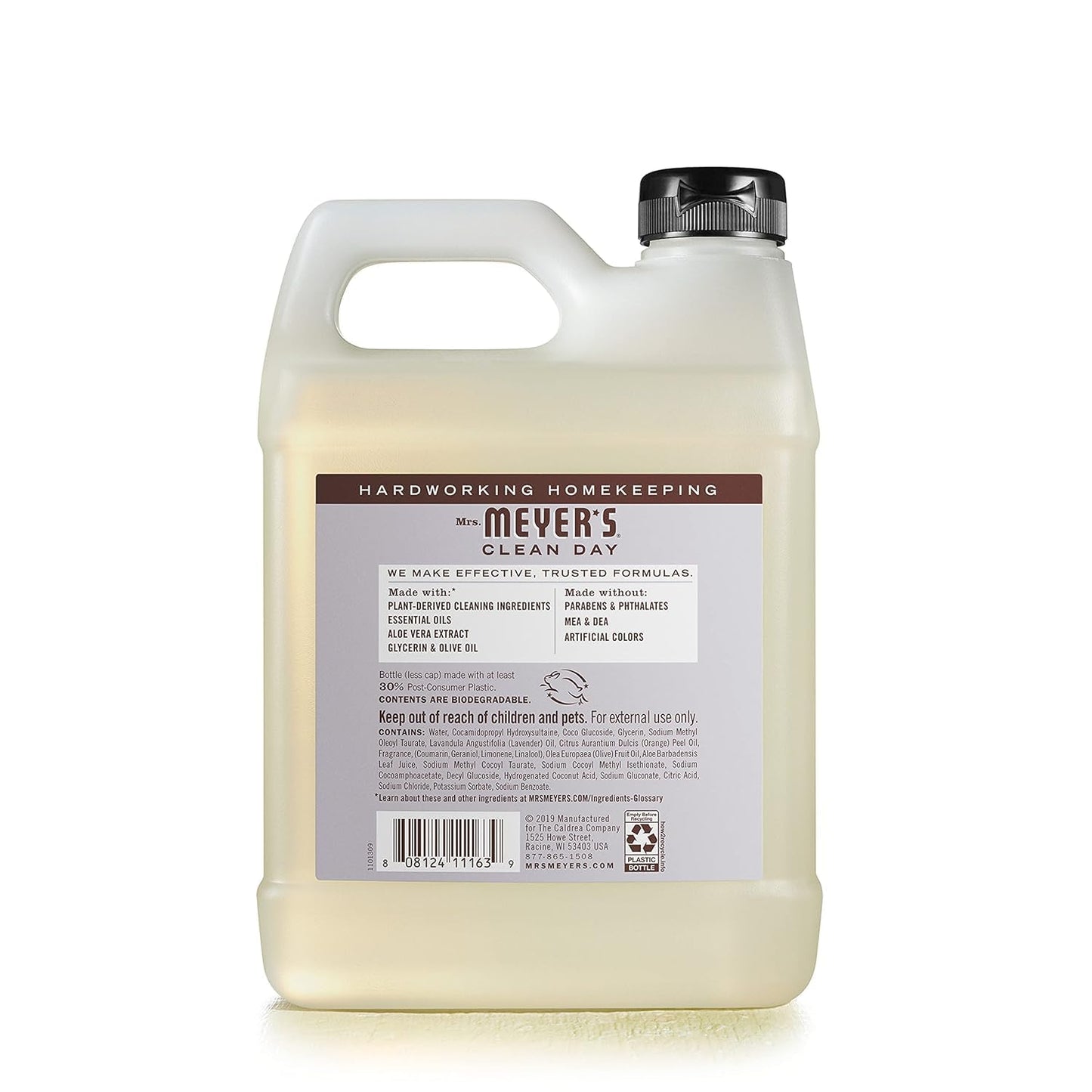 Mrs. Meyers Lavender Liquid Hand Soap Refill, 33 Oz, (Pack of 3) Beauty & Personal Care Mrs. MEYER'S