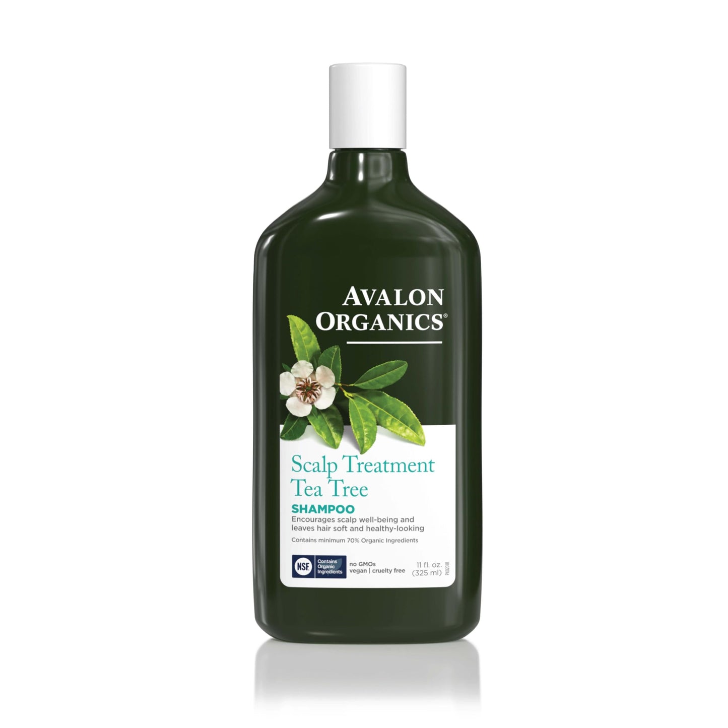 Avalon Organics Scalp Treatment Tea Tree Shampoo, Encourages Scalp Well-Being and Leaves Hair Soft, 11 Fluid Ounces Beauty & Personal Care Avalon Organics