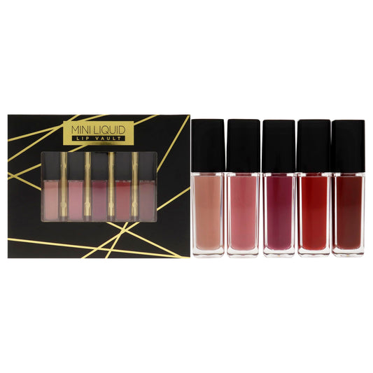 Reaction Retail Mini Liquid Lip Vault 5 x 0.19 oz Lipstick Beauty & Personal Care Reaction Retail