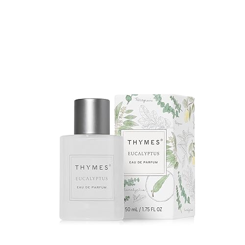 Thymes Eau De Parfum - Scented Perfumes for Women - Women's Fragrances with Notes of Eucalyptus Oil, Lemon, Petitgrain, Bergamot, Lemongrass, & Lush Beauty & Personal Care Thymes