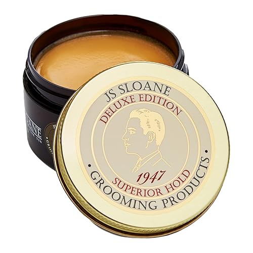 JS Sloane Superior Hold Hair Pomade, 4 oz. Beauty & Personal Care JS Sloane