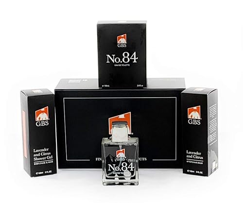 G.B.S Extreme Everyday Kit, New Refreshing Lavender and Citrus Shower Gel, Lavender and Citrus Aftershave for Men Beauty & Personal Care G.B.S