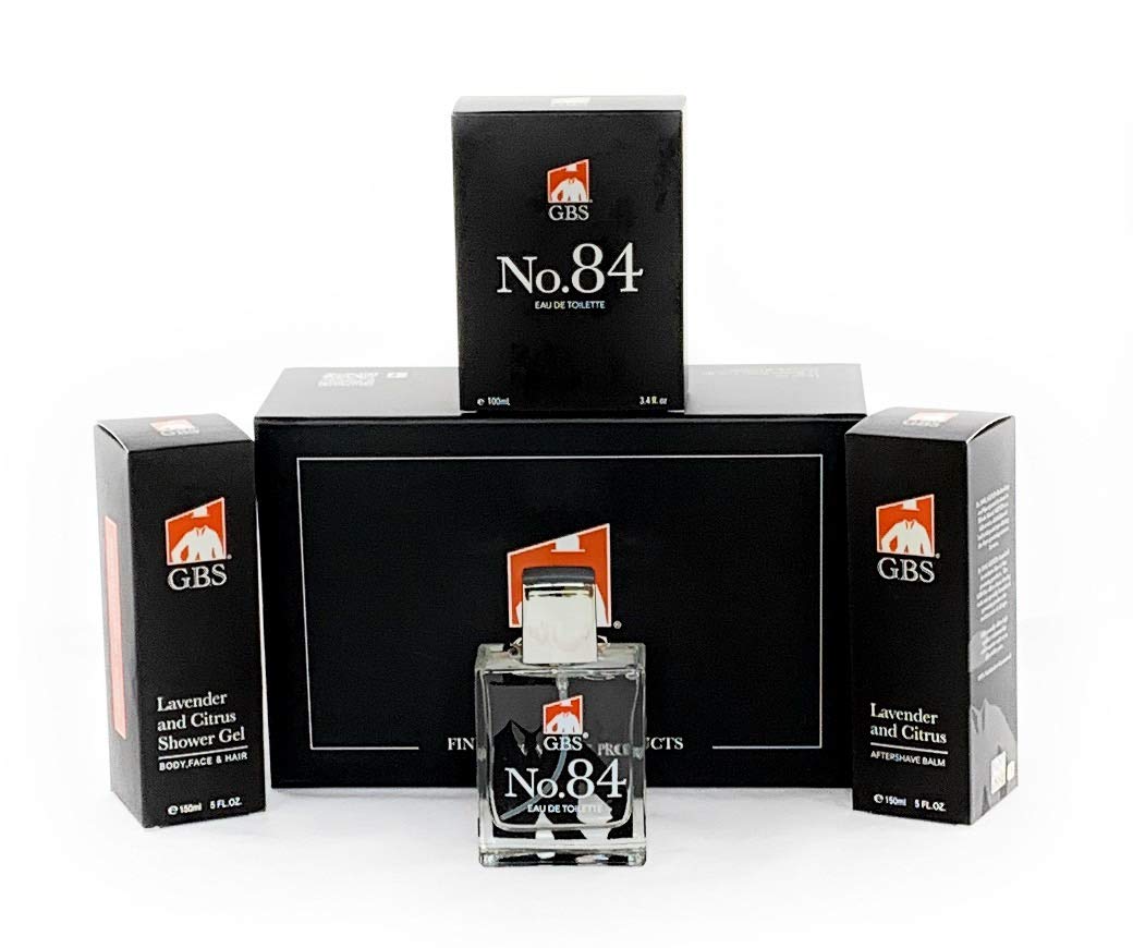 G.B.S Extreme Everyday Kit, New Refreshing Lavender and Citrus Shower Gel, Lavender and Citrus Aftershave for Men Beauty & Personal Care G.B.S