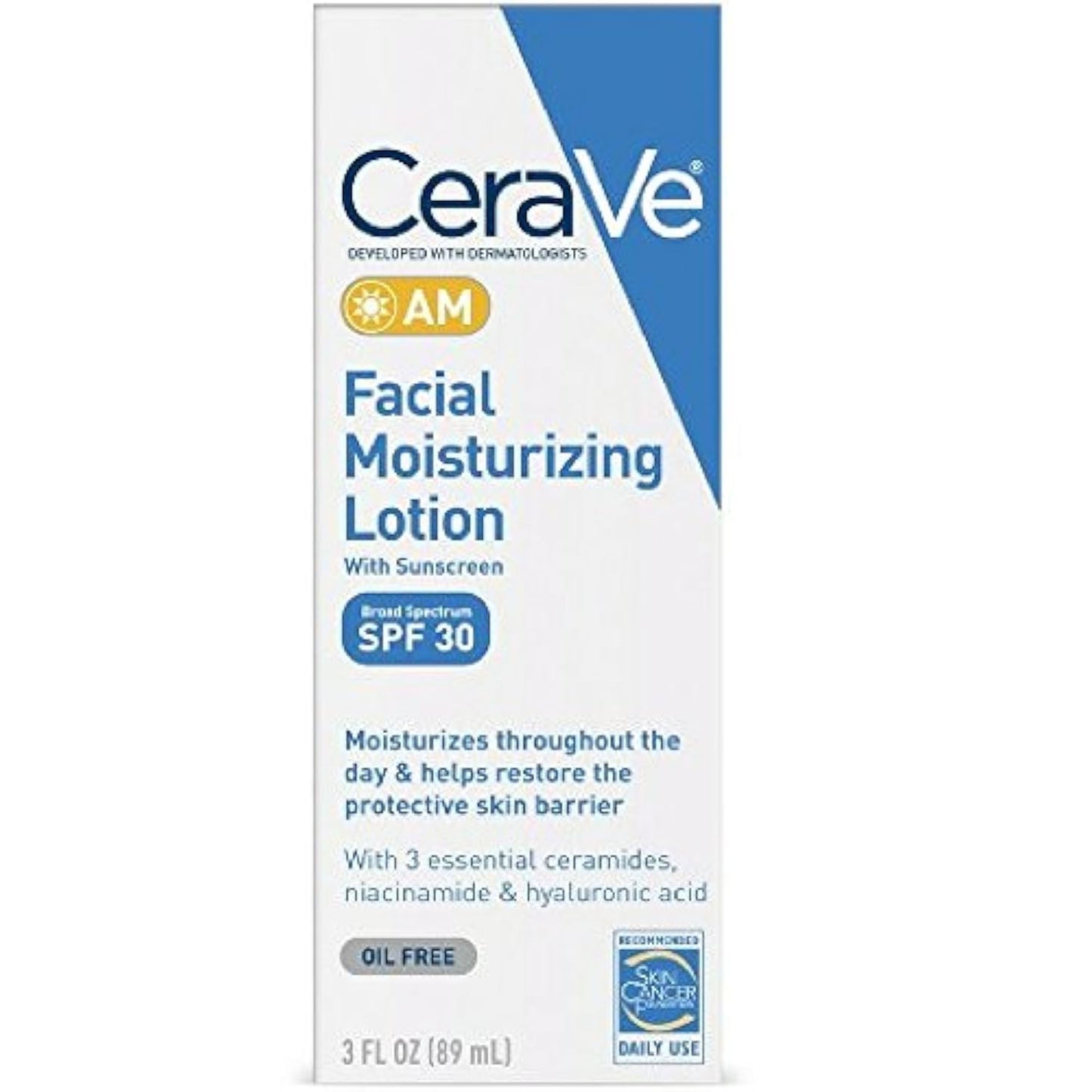 AM Facial Moisturizing Lotion with Sunscreen Beauty & Personal Care CeraVe