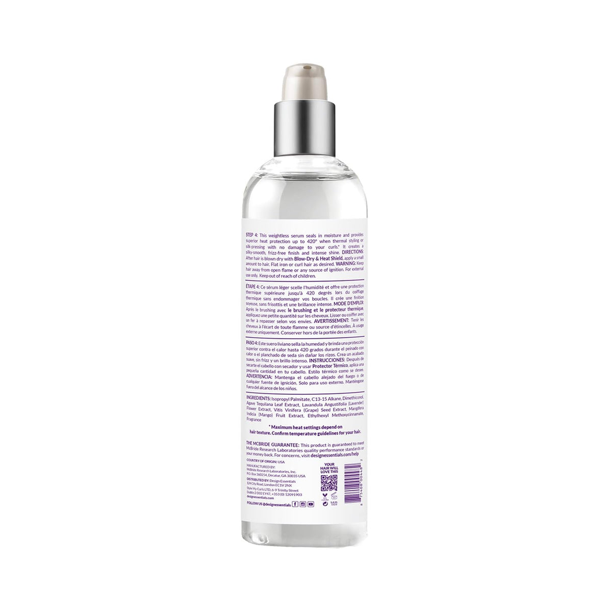 Design Essentials Natural Agave & Lavender, 4 Fl Oz Beauty & Personal Care Design Essentials