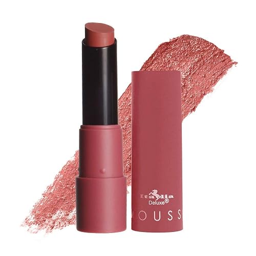 Italia Deluxe Matte Mousse Lipstick Vintage Rose Beauty & Personal Care Italia Deluxe