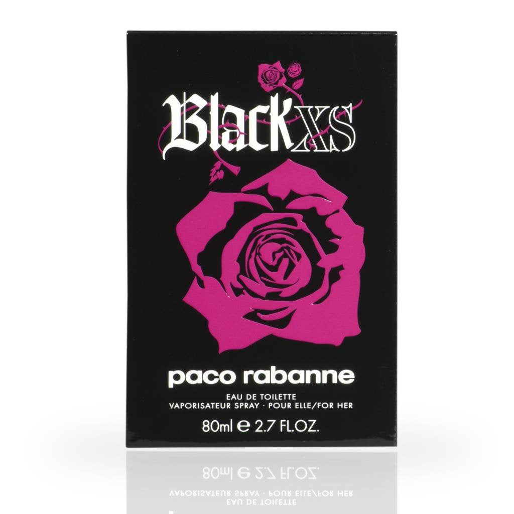 BLACK XS by Paco Rabanne 2.7 oz Women's Eau de Toilette Spray Beauty & Personal Care BLACK XS