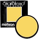 Mehron Makeup StarBlend Cake Makeup | Wet/Dry Pressed Powder | Powder Foundation | Yellow Face Paint & Body Paint 2 oz (56g) Beauty & Personal Care Mehron