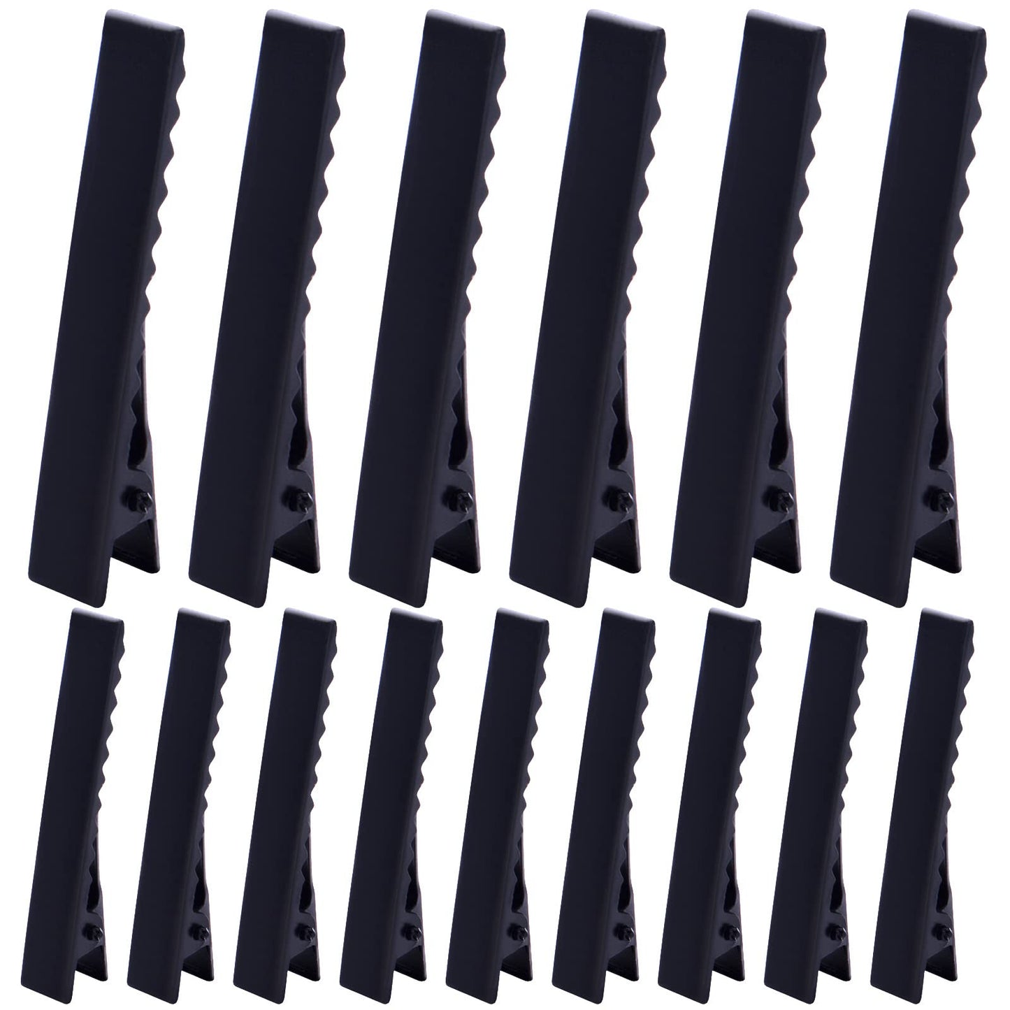 100pcs Metal Alligator Hair Clips Flat Top with Teeth Single Prong Hairpins Sectioning Hairdressing Salon Clips for Women Girls Hairbow DIY Art Craft Beauty & Personal Care BronaGrand