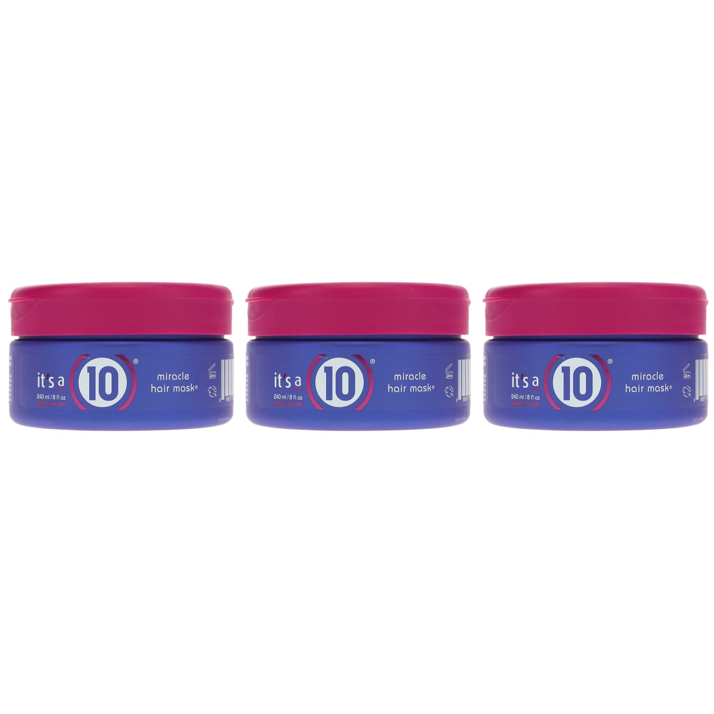 It's a 10 Haircare Miracle Hair Mask, 8 fl. oz. (Pack of 3) Beauty & Personal Care It's a 10 Haircare