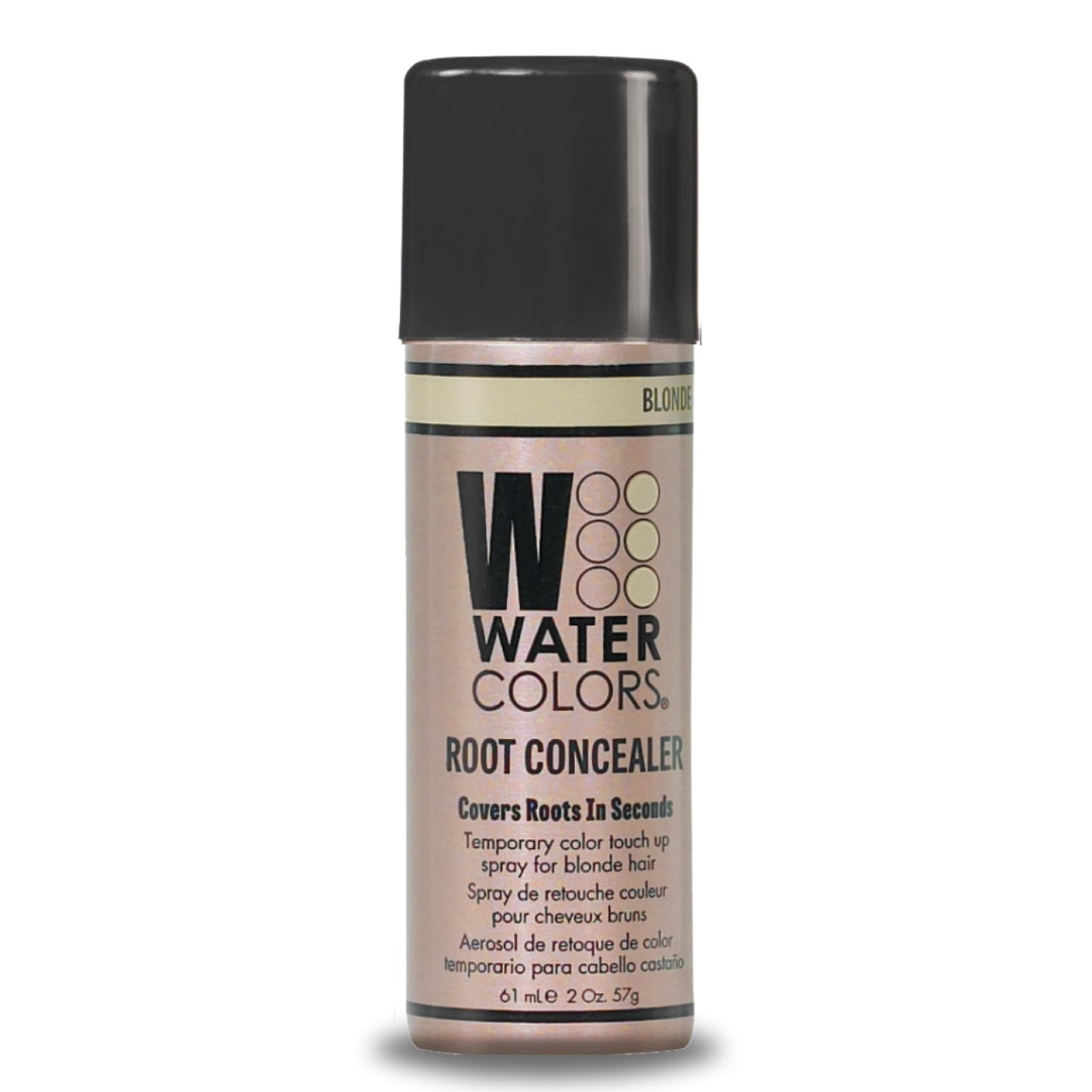 Watercolors Color Root Concealer, Temporary Hair Touch Up Spray Dye for Gray Cover Up (BLONDE) Beauty & Personal Care Watercolors