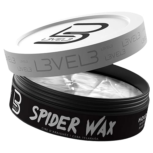 L3 Level 3 Spider Wax - Long Lasting and Strong Hold Improve your Hair Volume and Texture Beauty & Personal Care L3