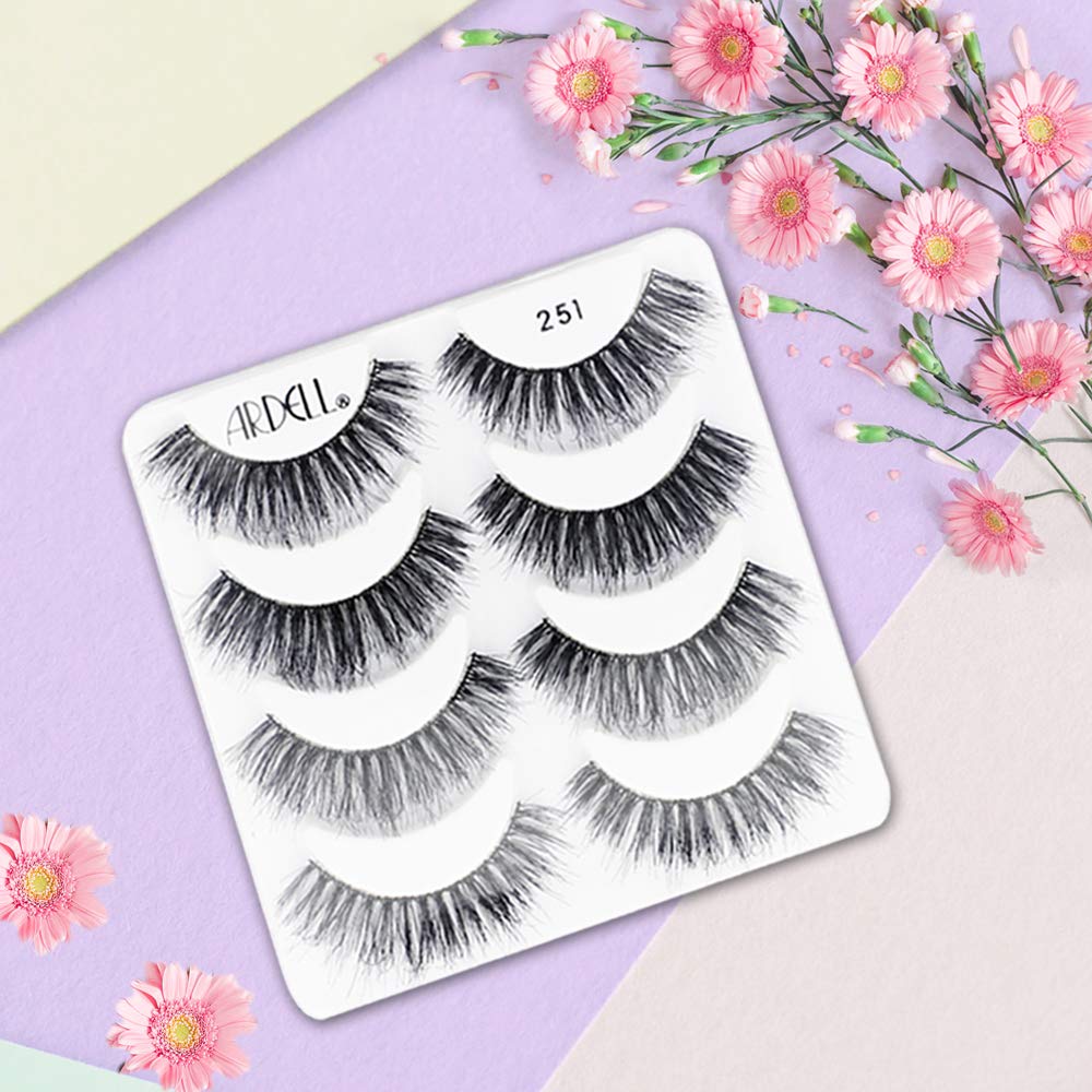 Ardell False Eyelashes Mega Volume 251, 1 pack (4 pairs per pack) Beauty & Personal Care Ardell