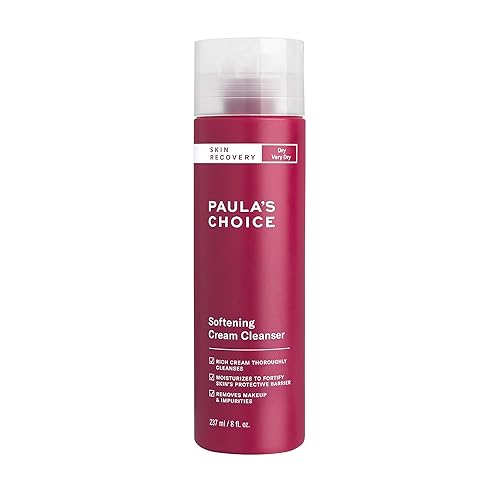Paula's Choice SKIN RECOVERY Cream Cleanser, 8 Ounce Bottle for Extra Sensitive, Redness and Rosacea Prone Skin, Normal to Very Dry Facial Skin Beauty & Personal Care Paula's Choice