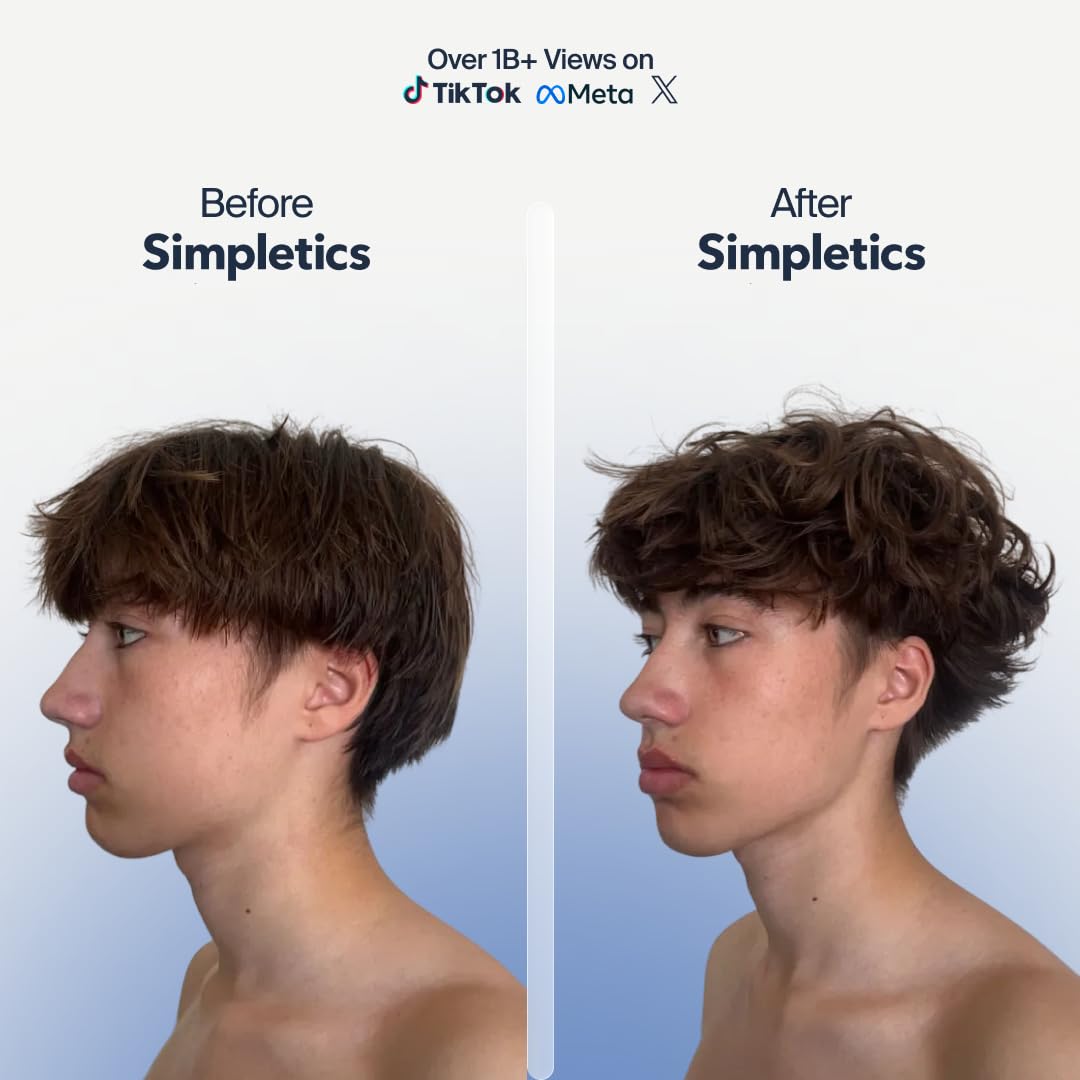 Simpletics Texturizing Powder 4g - All Natural, 4 Ingredient Nourishing Formula with Rice Starch - Chemical Free - Gives Volumized, Texturized, Matte Beauty & Personal Care Simpletics