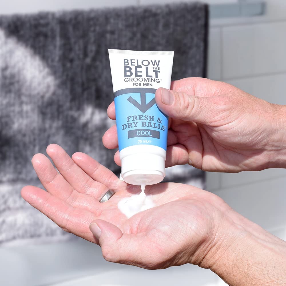 Below The Belt Grooming Bauble, 75ml (Cool) Beauty and Personal Care Below The Belt Grooming
