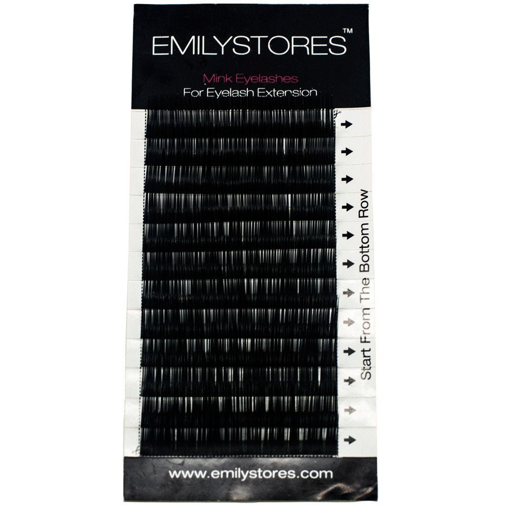 EMILYSTORES Bottom Lash Extension Eyebrow Eyelash Extensions Under Lower False Lashes Mixed J Curl 0.10mm Length 5mm 6mm 7mm 8mm In One Tray Beauty & Personal Care EMILYSTORES