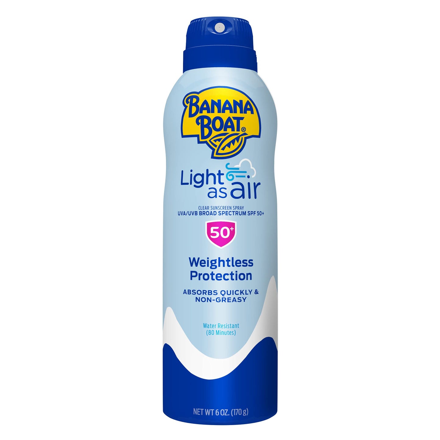 The Light As Air 6 Ounce Spray (Pack of 2) Beauty & Personal Care Banana Boat
