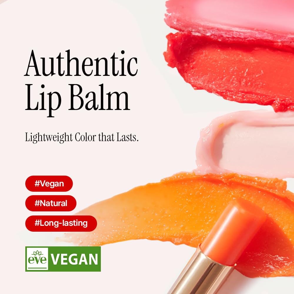 athé Authentic Tinted Lip Balm - Ceramide + Squalane - Dry Sensitive Lips Beauty and Personal Care athé